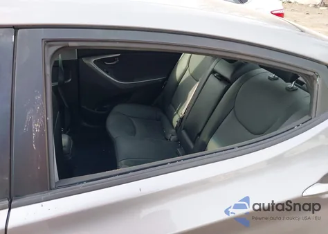 2012 Hyundai Elantra Gls from USA, damaged, VIN KMHDH4AEXCU429845